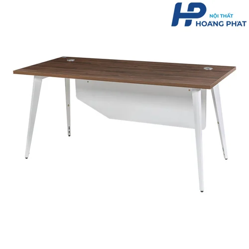Một số mẫu bàn làm việc văn phòng Hoàng Phát mới nhất 7 bàn làm việc chân sắt TBL120SC10