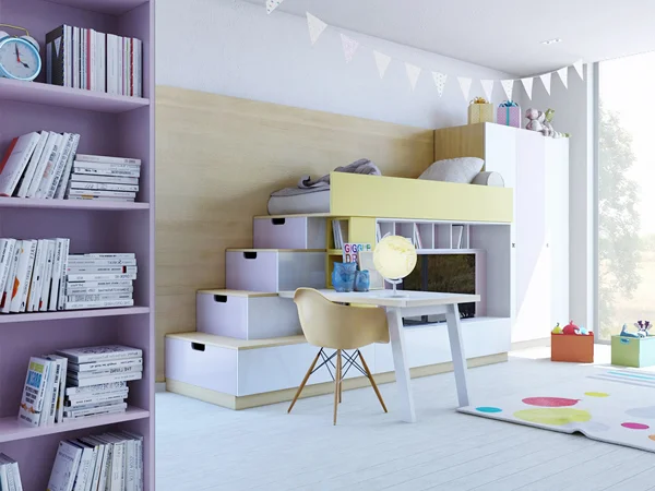 Cách sắp xếp góc học tập sáng tạo, độc đáo cho bé mới nhất 9 Góc học tập cho bé 9