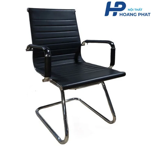 Ghế chân quỳ khung thép A405C01 1 Ghế họp da chân thép A405C01