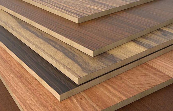 Chất liệu gỗ MDF cao cấp dùng trong sản xuất bàn nội thất