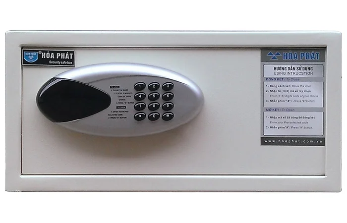 Tủ sắt mini đựng tiền - Két sắt giá rẻ tại Nội thất Hoàng Phát 2 Tủ sắt mini có khóa KKS04 có thiết kế nhỏ gọn có thể lắp đặt trong tủ quần áo, trên tường