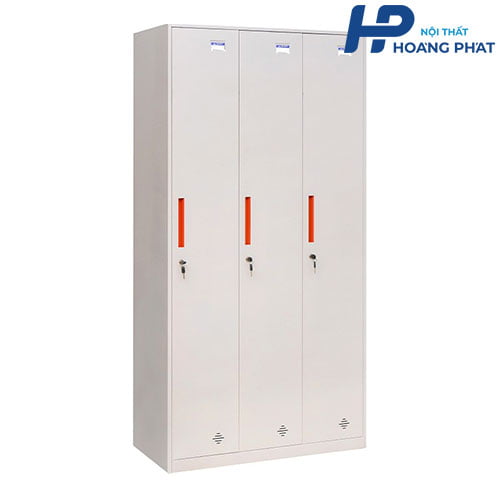 CAT981-3KD-hinh02 Tủ Locker 3 Ngăn CAT981-3KD