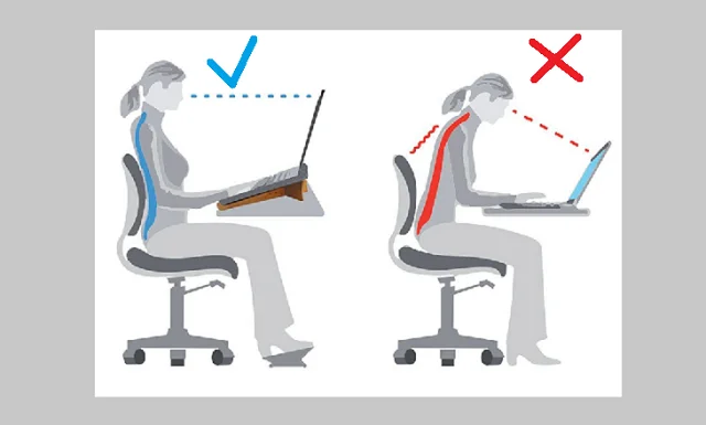 Các tư thế ngồi máy tính chuẩn mà dân văn phòng nên tham khảo 3 Tư thế ngồi máy tính chuẩn mà bạn cần phải chú trọng