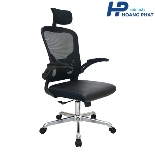 Ghế xoay lưới tay gập GL331 1 GL331-noithathoangphatvn