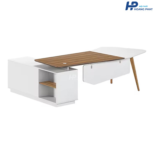 Bàn văn phòng liền tủ Hoàng Phát HBCT02FP2490 1 HBCT02FP2490 1